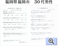 福岡県福岡市30代男性